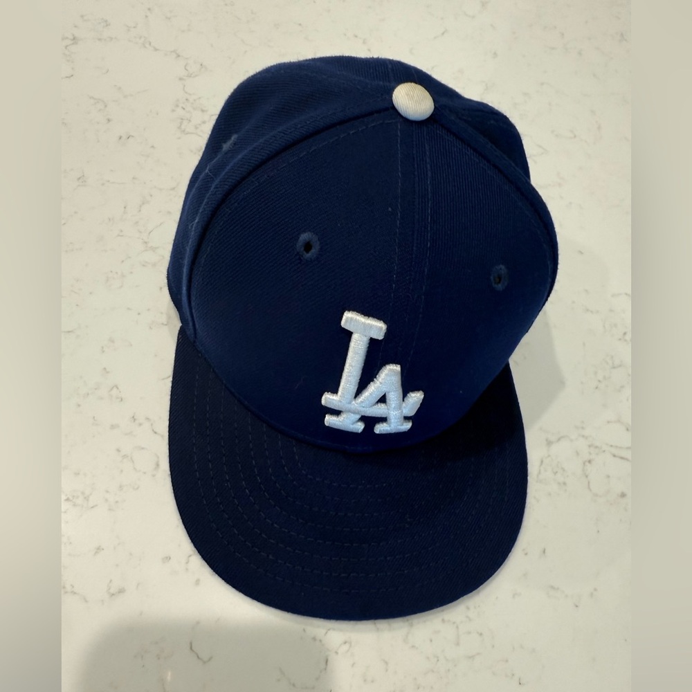 New Era Kids Navy Blue LA Hat